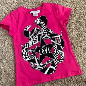 hot pink givenchy toddler shirt